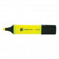 Highlighter Chisel Tip 1-5mm Line Yellow [Pack 12]