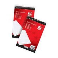 Shorthand Pad Wirebound 60gsm Ruled 160pp Red [Pack 10]