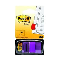 3M Post-It Index Tab 25mm Pple Pk600