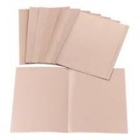Square Cut Folder Recycled 170gsm F/scap Buff [Pack 100]