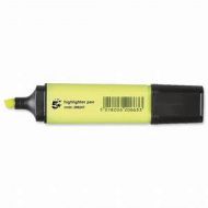YELLOW Highlighter Chisel Tip 1-5mm Line [Pack 12]