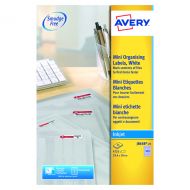 Avery Inkjet Label 189 Sheet 25 Pack