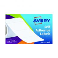 Avery 250 Labels on a Roll 76x37mm