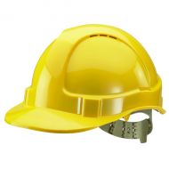 Comfort Vented Safety Helmet Yellow