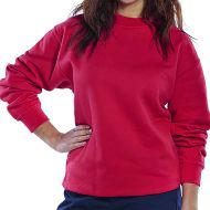 Beeswift Click Sweatshirt Red 2XL