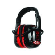 QED33 Ear Defenders SNR 33 Red