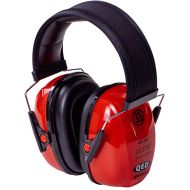 QED Ear Defenders SNR 33 Red