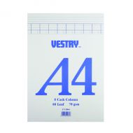Vestry Accountants Pad 8 Cash Column