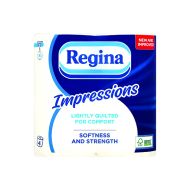 Regina Toilet Tissue Impres 3Ply Pk4