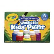 Crayola Washable Kids Paint x6 Pk6