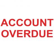 Colop Prntr 20 Account Overdue Red