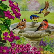 Crysta Art Birds 18x18cm Card