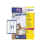 Avery Address Lbls 63.5x38.1mm WT PK210