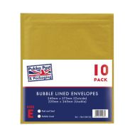Pukka Bubble Envelopes Size E Gold PK10