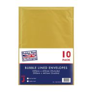 Pukka Bubble Envelopes Size J Gold PK10