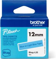 BrotherBTAGL33BlueonLighBlueT12mm