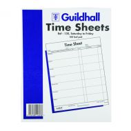 Guildhall 7 Day Time Sheet Pad 100Lf