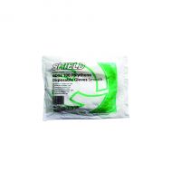 Shield Poly Gloves Clear Large Pk100