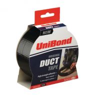 Unibond 50mmx25m Black Duct Tape