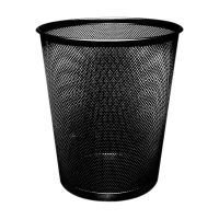 Q-Connect Mesh Waste Basket Black