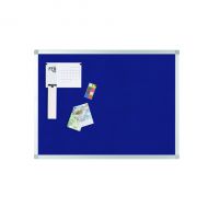 Q-Connect Noticeboard 900x600 Blue