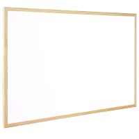 Q-Connect Whiteboard Wooden Frame