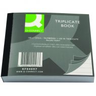 Q-Connect Triplicate Book 102x127mm