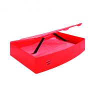 Q-Connect PolyBox File Foolscap Red 