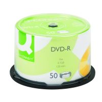 Q-Connect DVD-R 4.7GB Cake Box Pk50