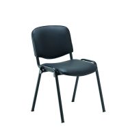 Jemini Ultra Mpps Stkg Chair PU Blk
