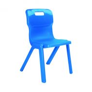 Titan One Piece Clsm Chair Blue