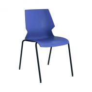 Jemini Uni 4 Leg Chair Blue/Grey