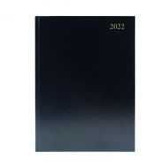 Desk Diary WTV A4 Black 2022