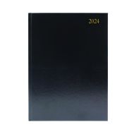 Desk Diary WTV A5 Black 2024