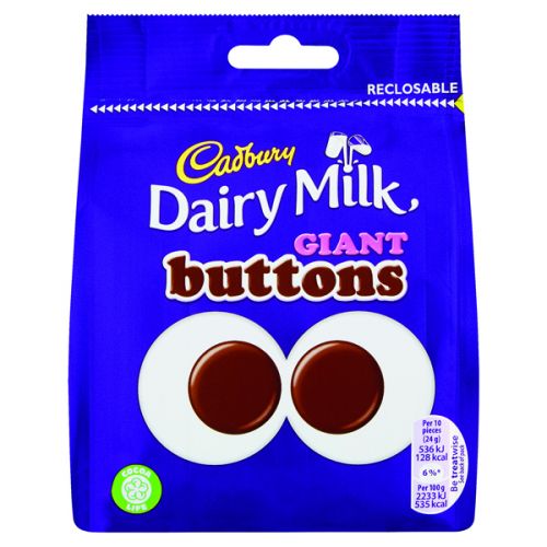 Cadbury Giant Buttons Sh Bag 95g Ea