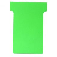 Nobo T Cards Light Green A50 Pk100