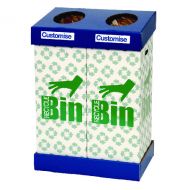 Acorn Office Twin Recycling Bin