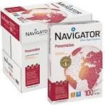 A4 navigator 100gsm white paper - Box (5 Reams)