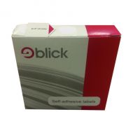 Blick 19Mm Diameter White Labels