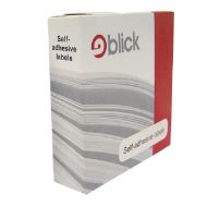 Blick Disp S/A Label 19Mm Red Pk1280