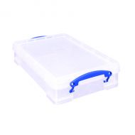 Really Useful 4L Box  With Lid Clear 