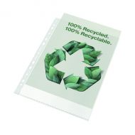 Rexel 100% Recycled A4 Pocket Pk100