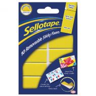 SelloTape Remvble Sticky Fixers Pk10