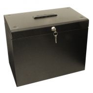 Cathedral Metal File Box HO A4 Black