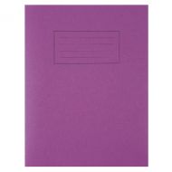 Silvine Purple 9x7 Exercise Book Pk10