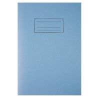 Silvine Blu A4 Lined Ex Book Pk10