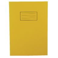 Silvine Lined Exercise Book A4 Yellow 10