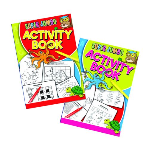 Artbox Super Jumbo Activity Book Pk6