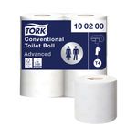 Luxury Toilet Rolls 2-ply 4 Rolls of 240 Sheets Per Pk White [Pack 10]