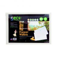 SS Eco Popper Wallet Pk 5 Clear